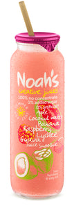 Noah's Raspberry Lychee Coconut Water Smoothie x 12 (now only $3.20 per bottle with 20% 'GET NOAHS' discount code at checkout)